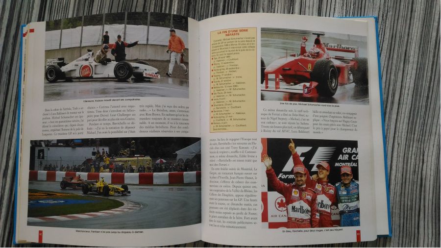 Le Livre D´0r Formule 1 2000 Renaud de Laborderie